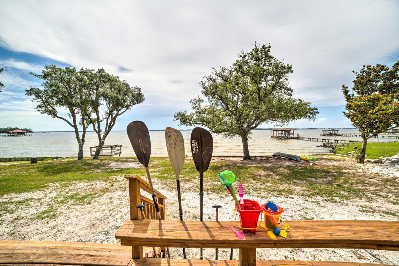 Waterfront Perdido Beach House With Canoes And Kayaks! Villa Exterior photo