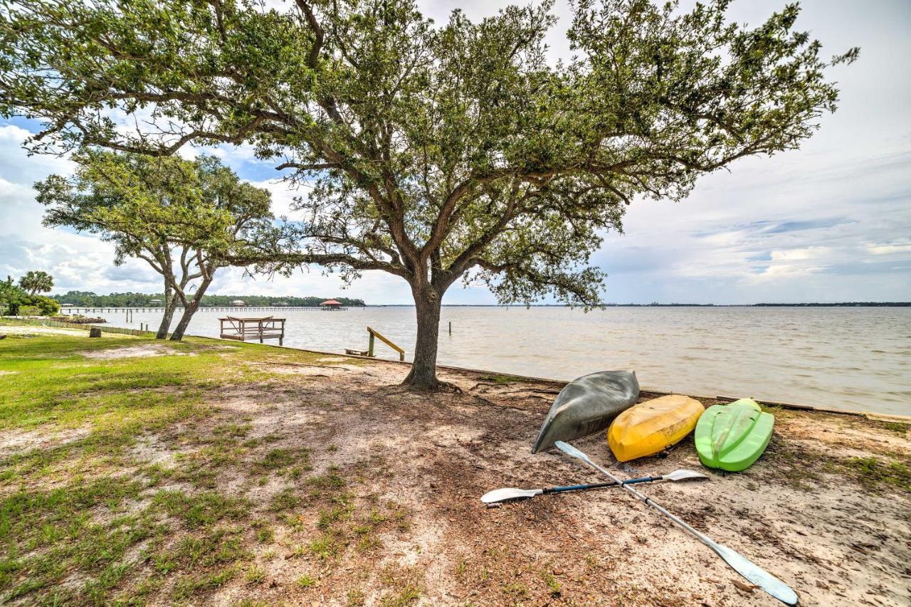 Waterfront Perdido Beach House With Canoes And Kayaks! Villa Exterior photo