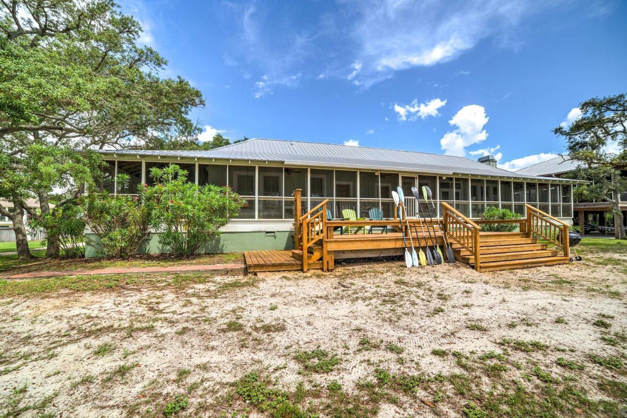 Waterfront Perdido Beach House With Canoes And Kayaks! Villa Exterior photo